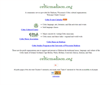 Tablet Screenshot of celticmadison.org